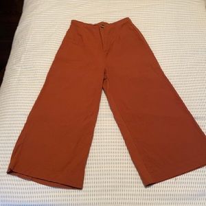 Good Luck Gem wide legged cropped pants